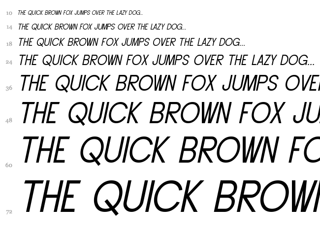 Buttacup font waterfall
